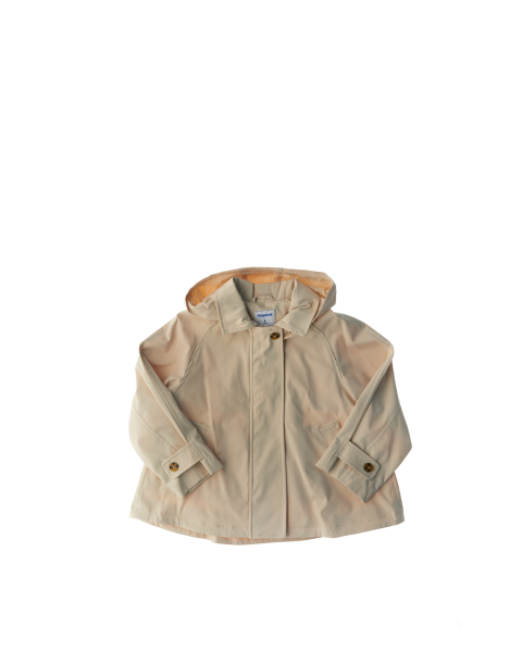 Trench con cappuccio