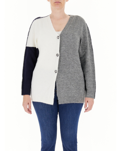 Cardigan con bottoni