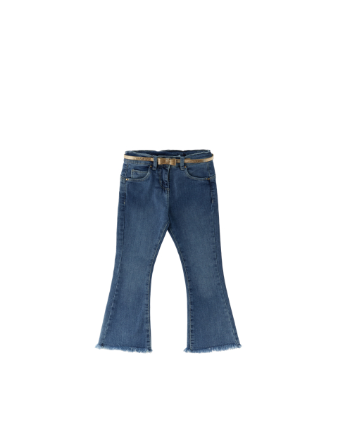 Jeans flare con cintura