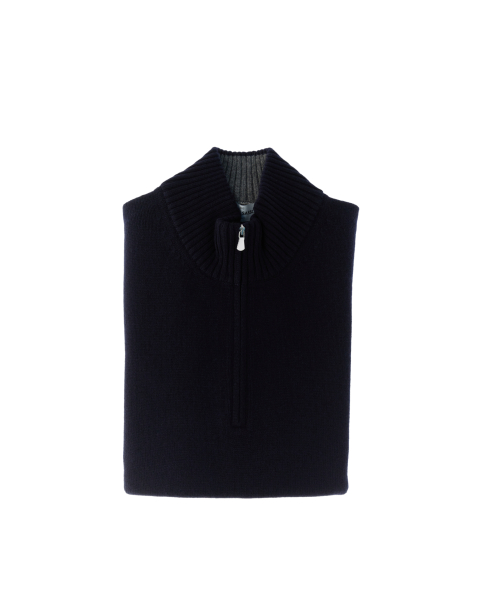 Lupetto mezza zip