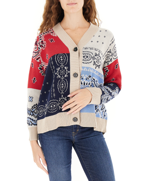 Cardigan maniche lunghe