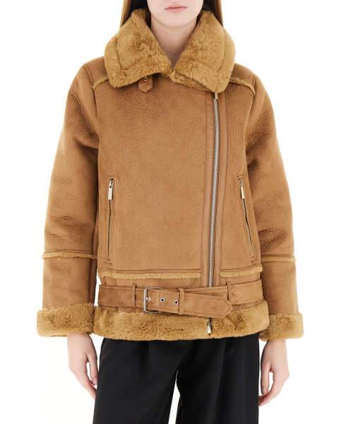 Giacca in similpelle