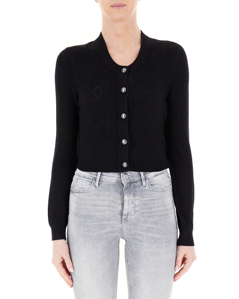 Cardigan con bottoni
