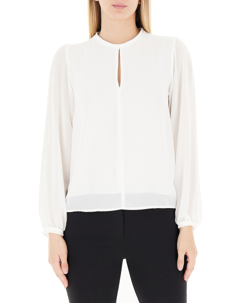 Blusa maniche lunghe