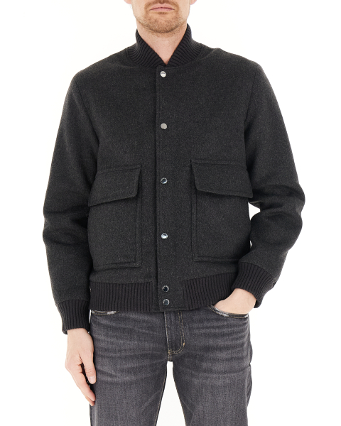 Bomber misto lana