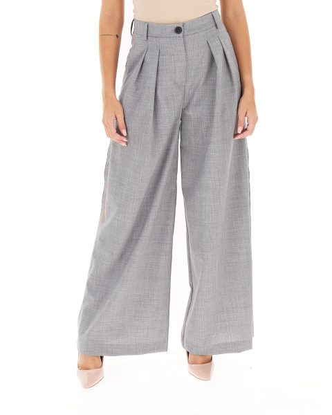 Pantalone wide leg
