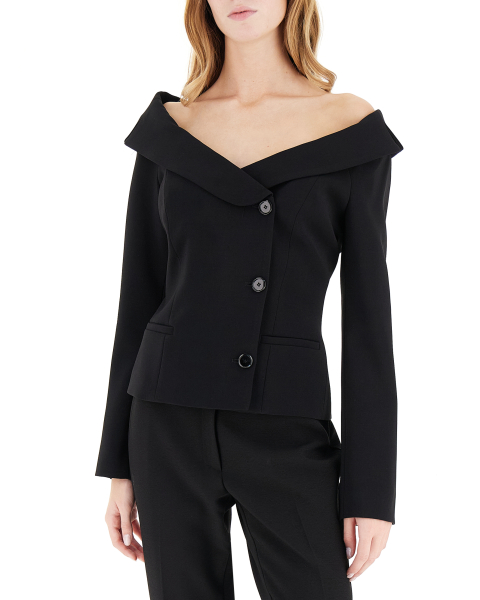 Blazer scollo bardot