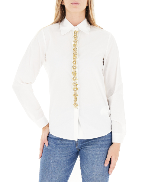 Camicia inserti gioiello