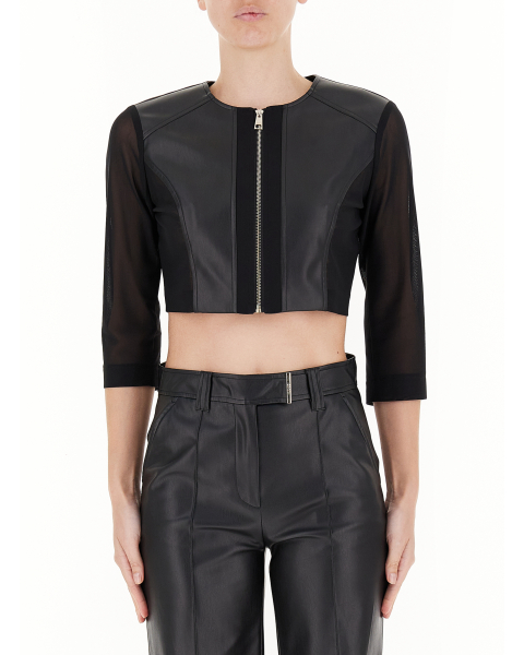 Bolero in similpelle