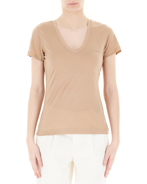 T-shirt in lyocell