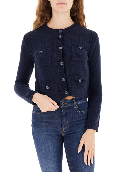 Cardigan maniche lunghe