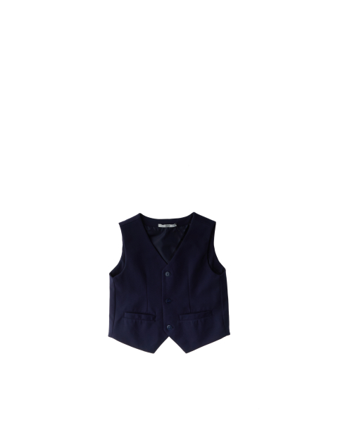 Gilet misto cotone