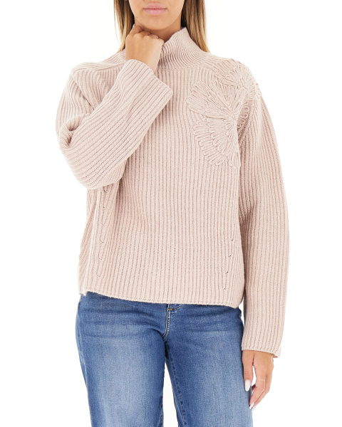 Maglione misto lana