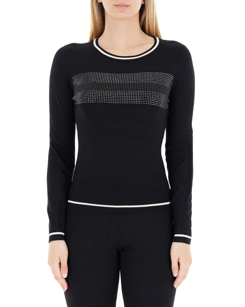Maglia con strass