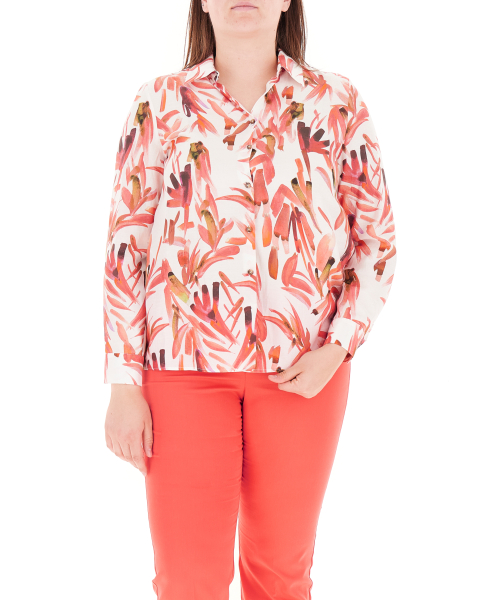 Camicia misto cotone