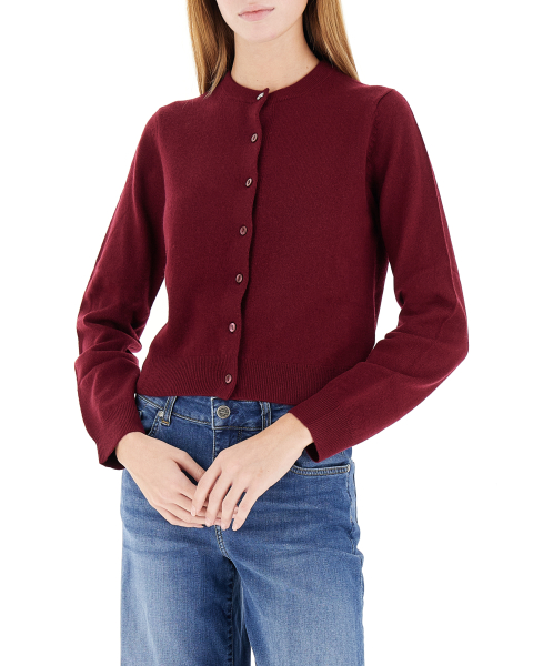 Cardigan in lana