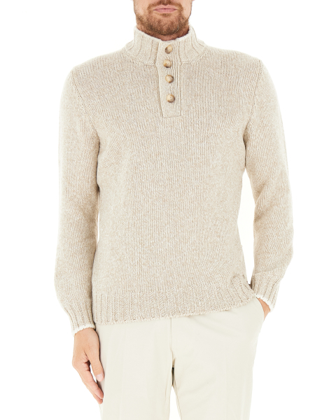 Maglione collo alto