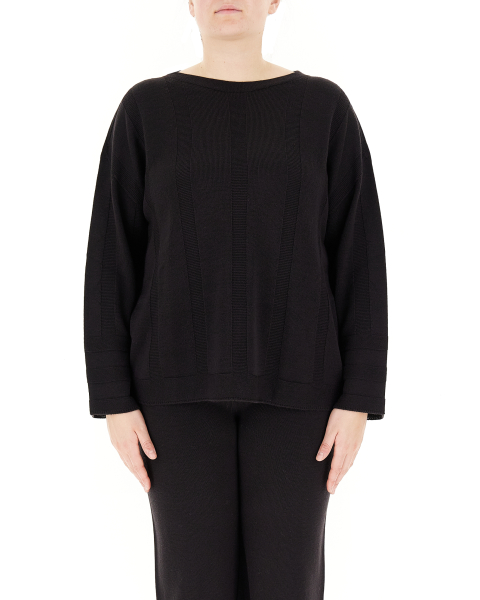 Maglia misto lana