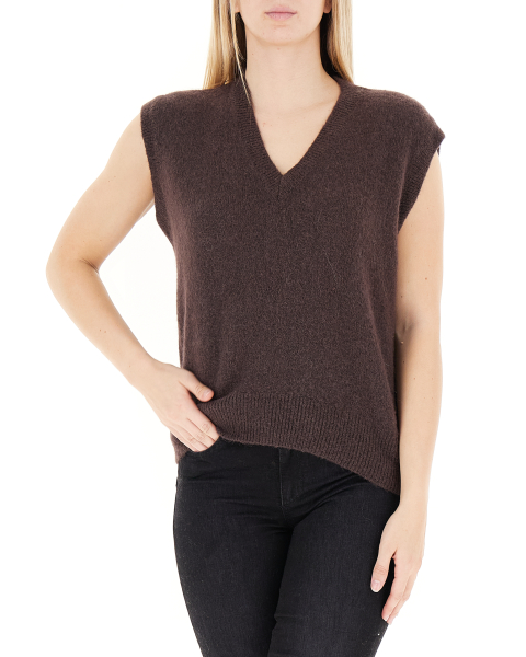 Gilet misto alpaca