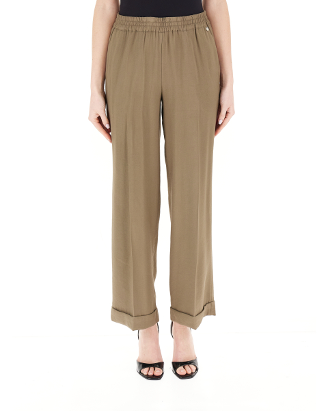 Pantalone wide leg