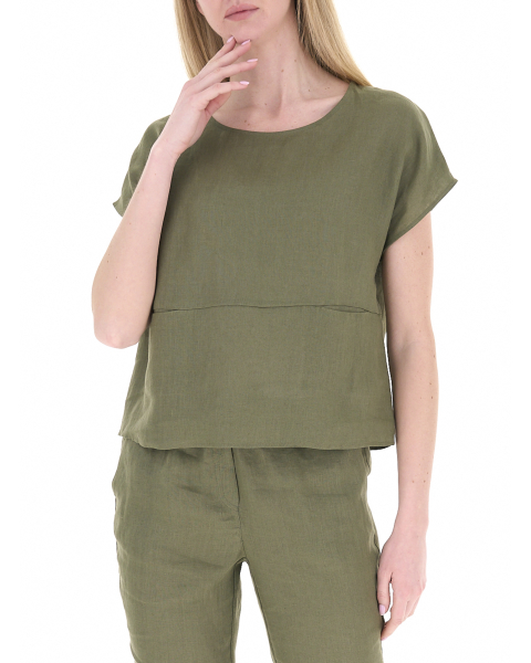 Blusa in lino