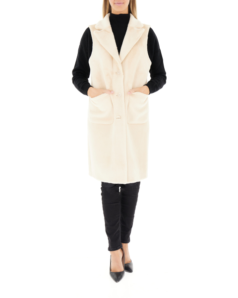 Gilet in finta pelliccia