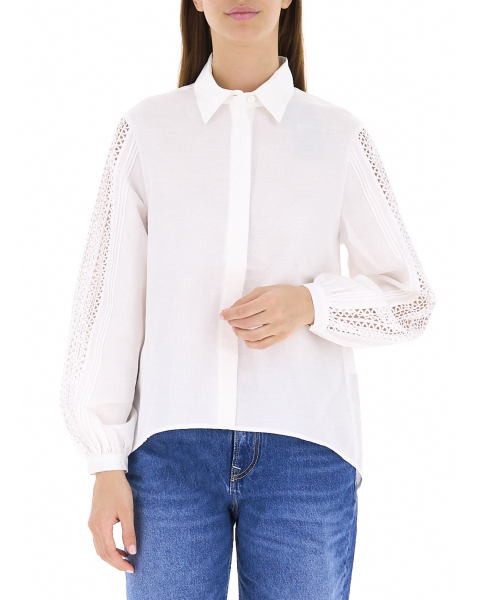 Camicia misto lino