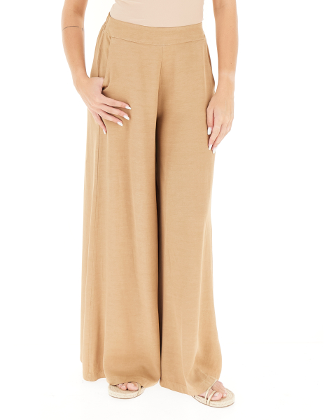 Pantalone viscosa lino