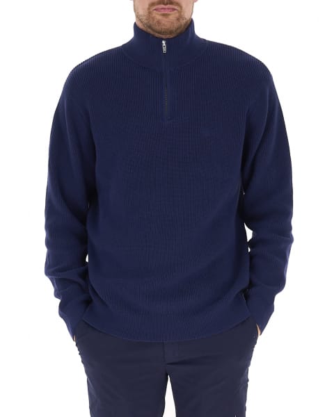 Maglione mezza zip