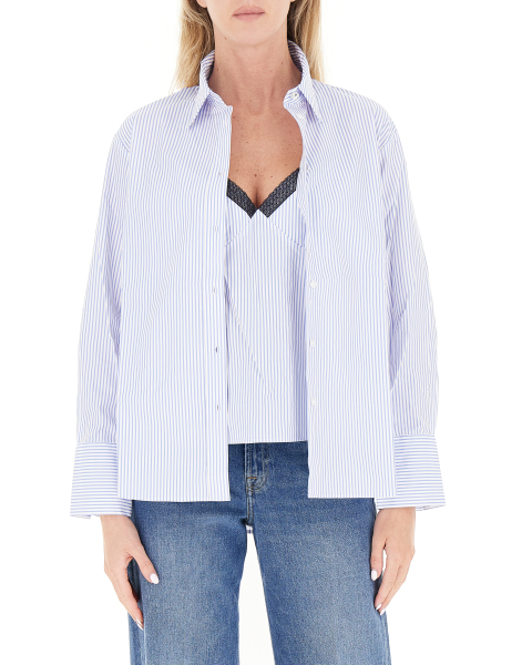 Camicia con inserto