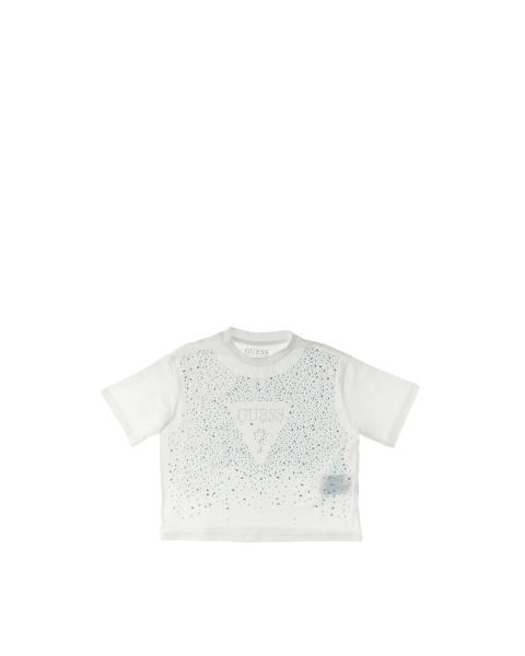 T-shirt con strass