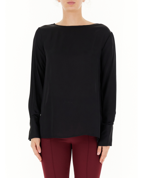Blusa maniche lunghe