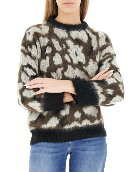 Maglione misto mohair