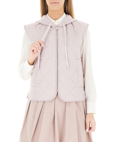 Gilet con cappuccio