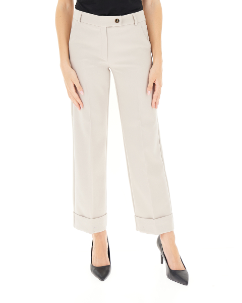 Pantalone wide leg