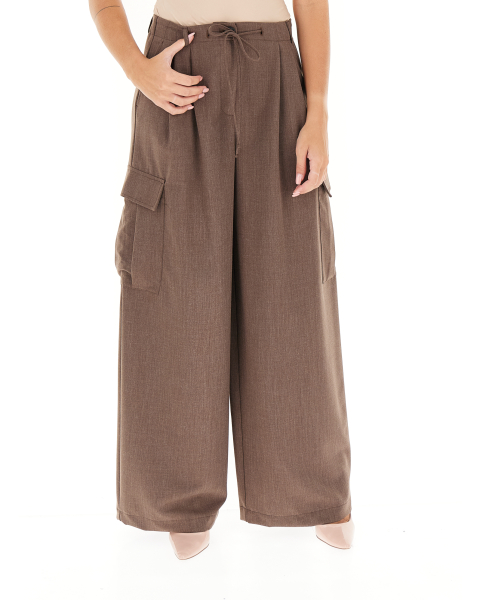 Pantalone wide leg