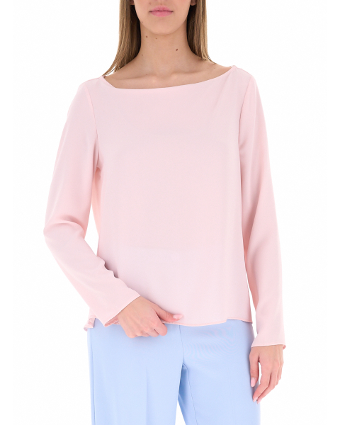 Blusa maniche lunghe