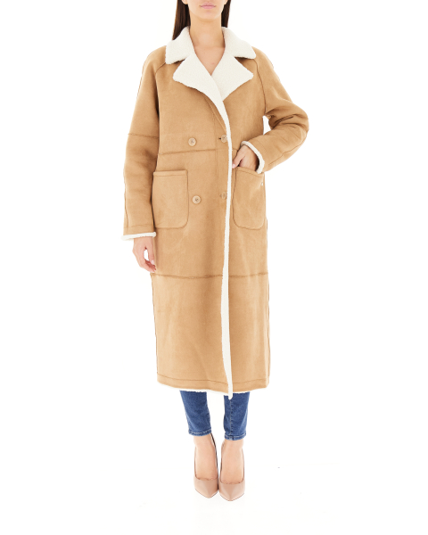 Cappotto finto montone
