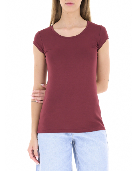 T-shirt in viscosa