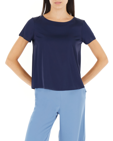 Blusa maniche corte