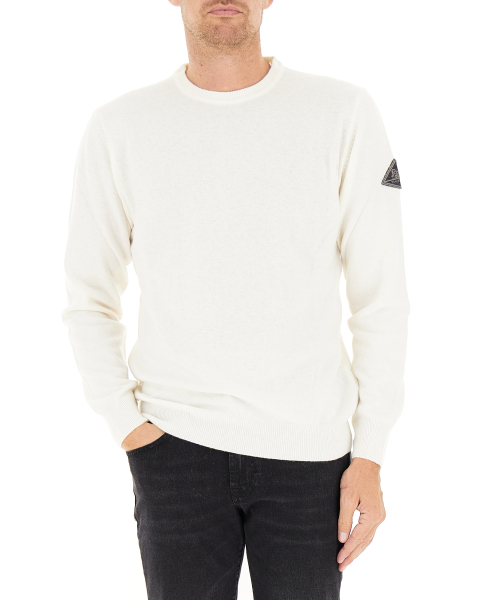 Maglione misto lana