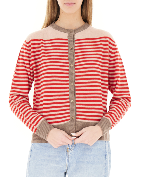 Cardigan misto cashmere