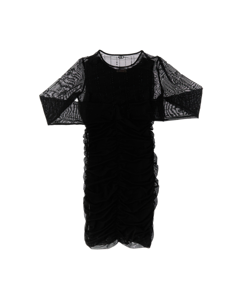 Abito con drappeggio