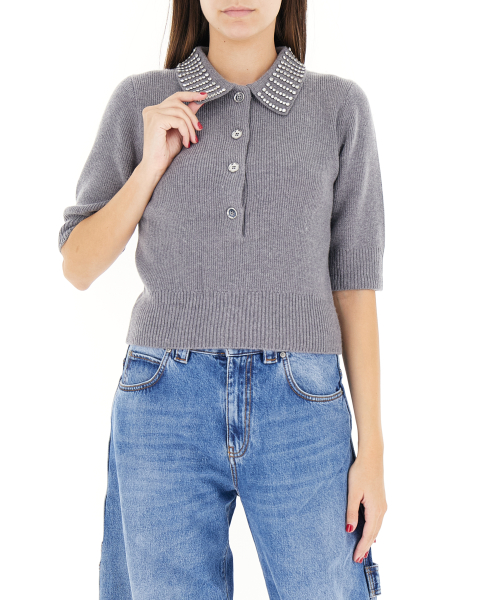 Maglia con strass