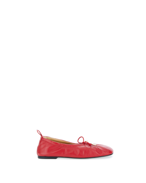 Ballerine in pelle