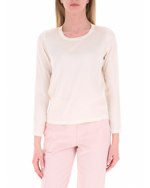 Blusa maniche lunghe