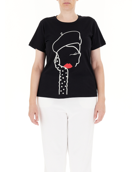 T-shirt con stampa