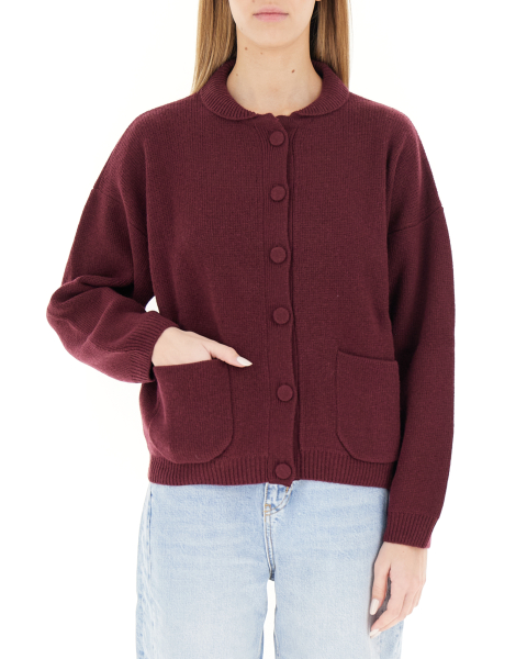 Cardigan con bottoni