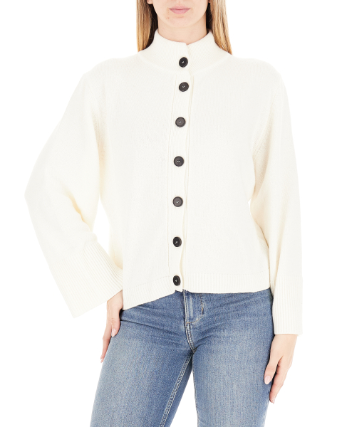 Cardigan con bottoni