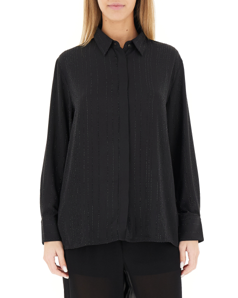 Blusa maniche lunghe